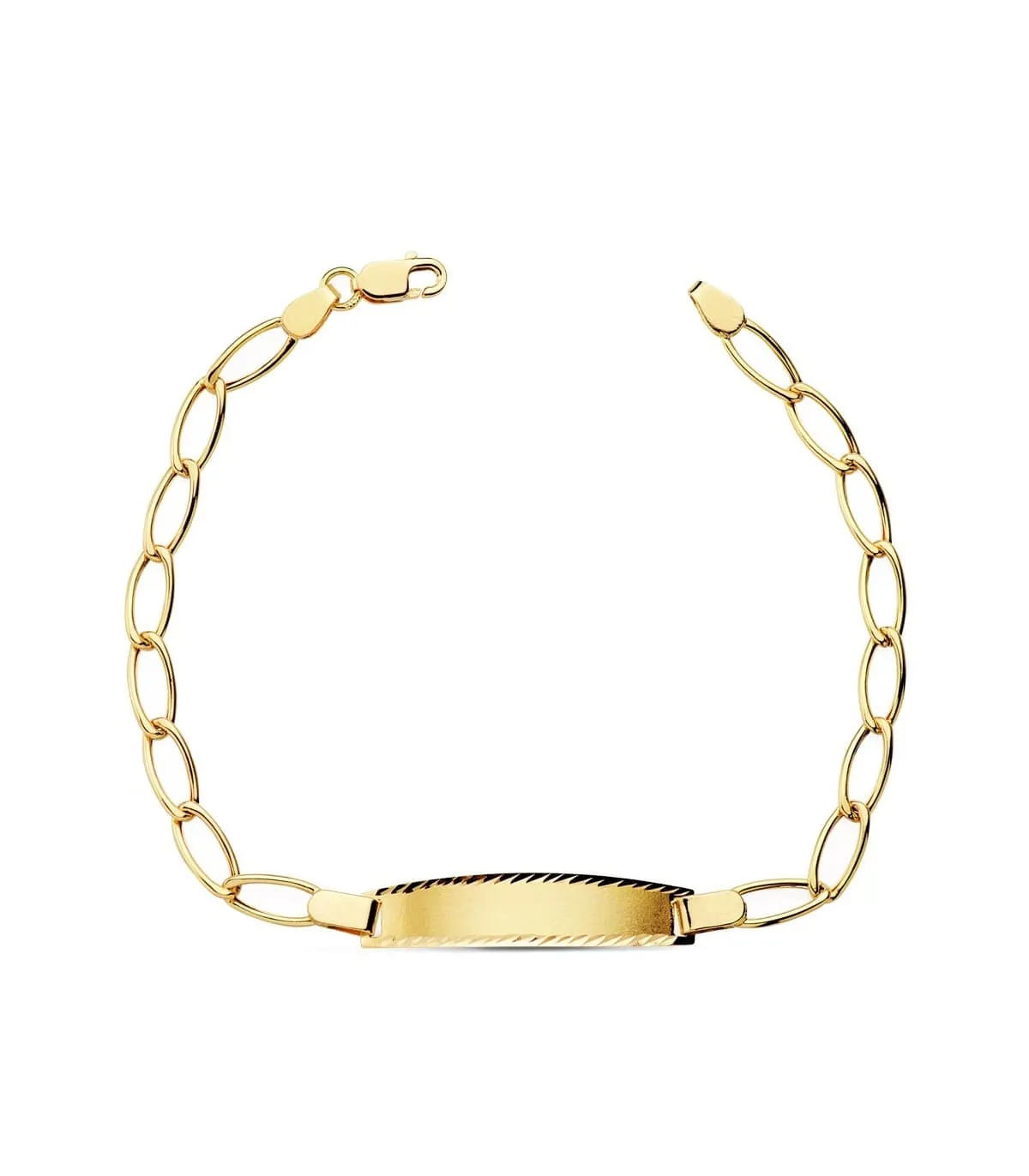 Esclava niña Comunión Oro 18k 17cm Eslabón Bilbao
