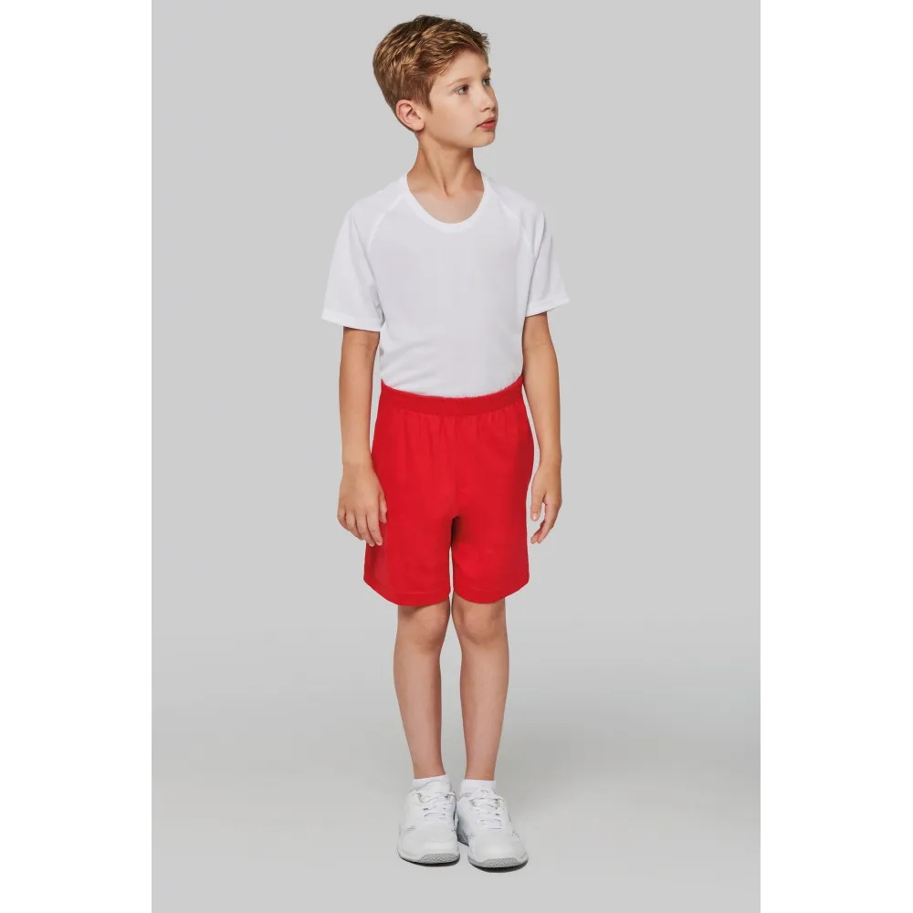 PA153-Sporty Jersey Kids Shorts