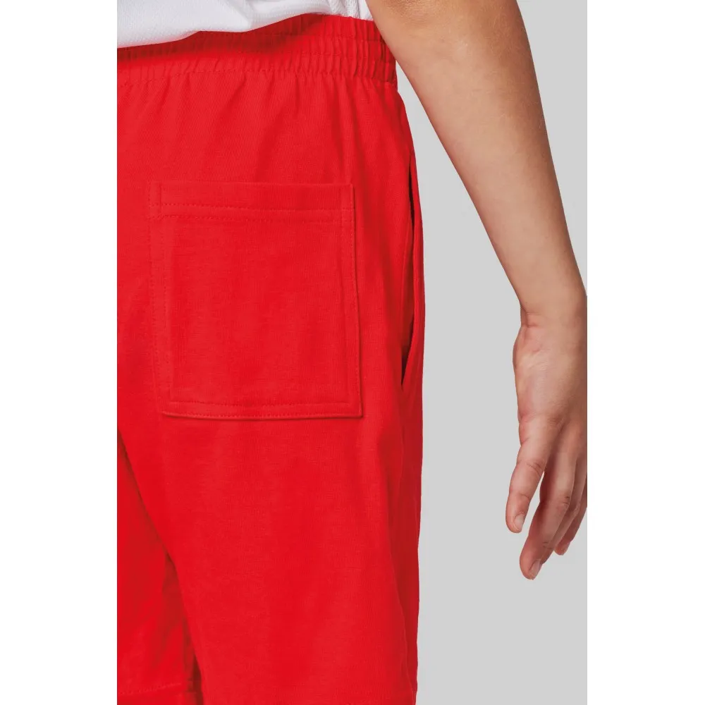 PA153-Sporty Jersey Kids Shorts