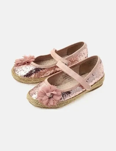Pink Sequin Primark Espadrilles