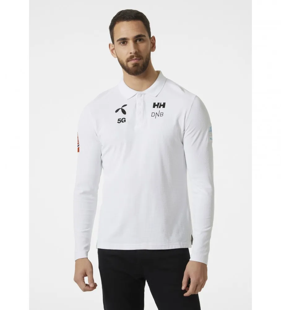 White Polo Crewline