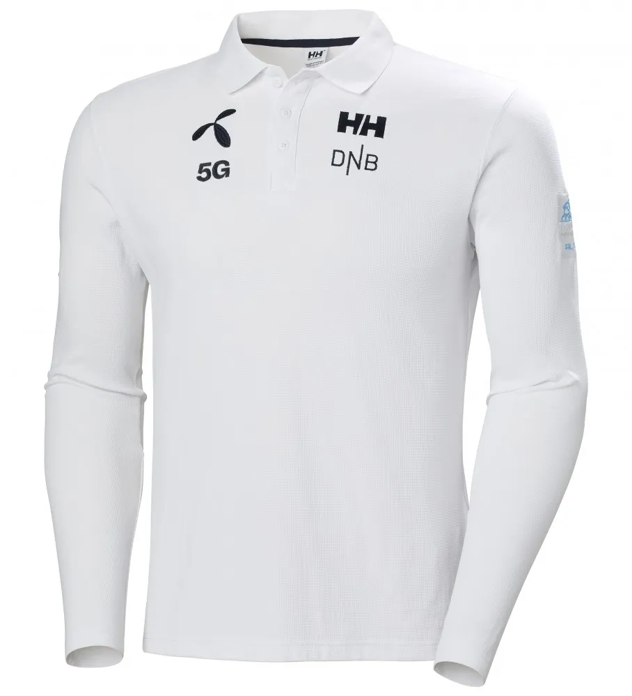 White Polo Crewline
