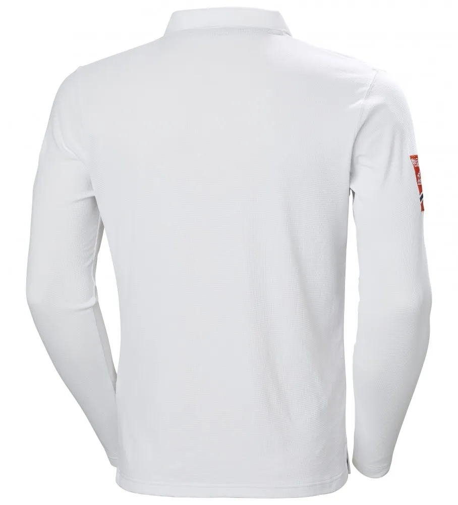 White Polo Crewline